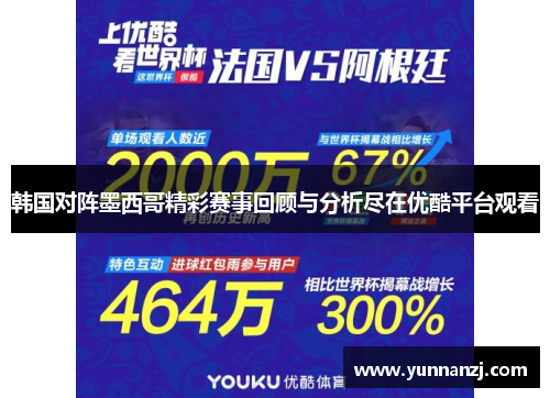 韩国对阵墨西哥精彩赛事回顾与分析尽在优酷平台观看